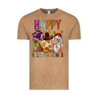 Vintage Camel Happy hallothankmas dog Vintage Tee - FaDigitalArtStudio