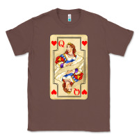 Chestnut love playing cards queen Classic Tee - AdoDesignShop