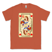Copper love playing cards queen Classic Tee - AdoDesignShop