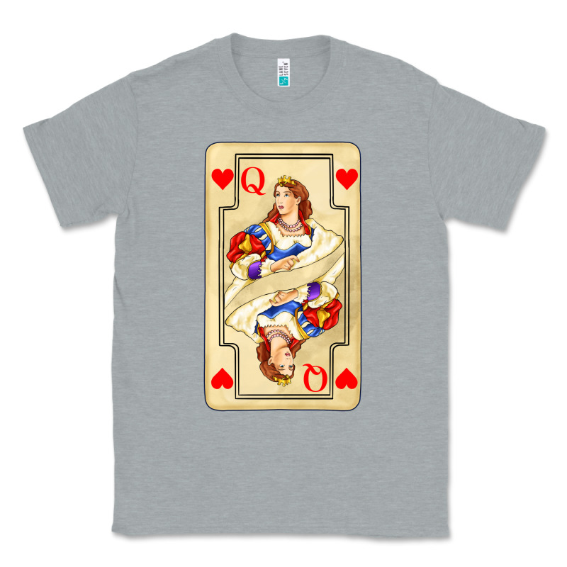 Love Playing Cards Queen Classic Tee by AdoDesignShop | Teevron