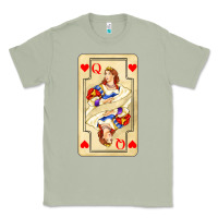 Matcha love playing cards queen Classic Tee - AdoDesignShop