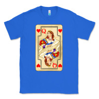 True Royal love playing cards queen Classic Tee - AdoDesignShop