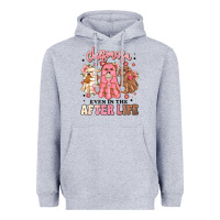 Heather Grey chismosa even in the after life Heavyweight Hoodie - MaliasSmallBusiness