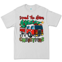 Sound The Alarm Its Christmas Fire Truck Premium Tee | Teevron