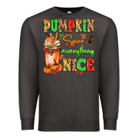 Smoke Pumpkin Spice And Everything Nice Premium Sweatshirt - MaliasSmallBusiness