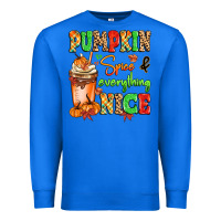 True Royal Pumpkin Spice And Everything Nice Premium Sweatshirt - MaliasSmallBusiness