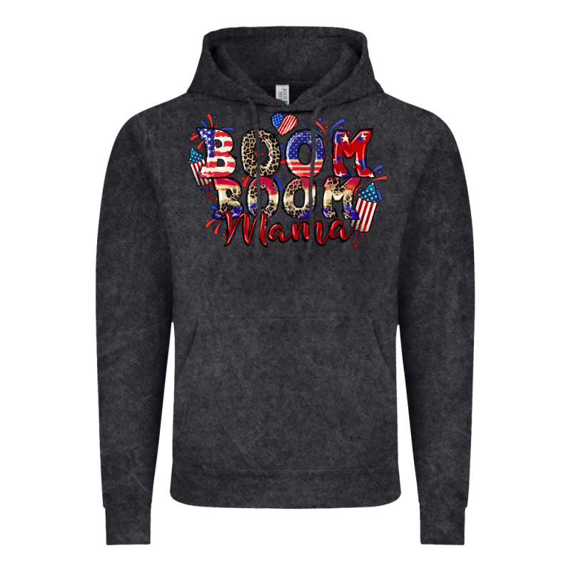 Boom Boom Mama 4th Of July Vintage Hoodie by CowGirlArtShop | Teevron