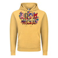 Vintage Mustard Boom boom Mama 4th of july Vintage Hoodie - CowGirlArtShop