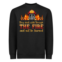 Black the fire with firefighter air mask Heavyweight Sweatshirt - HRA Design Shop