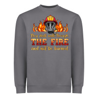 Storm the fire with firefighter air mask Heavyweight Sweatshirt - HRA Design Shop