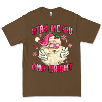 Cacao stay merry and bright Premium Tee - MaliasSmallBusiness