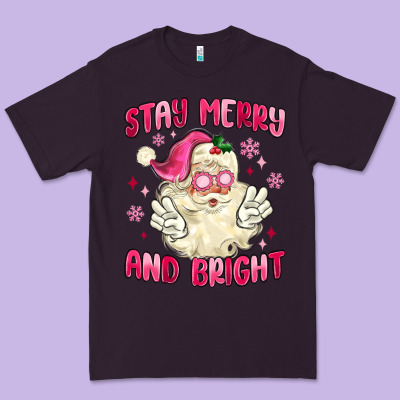 Premium Tee stay merry and bright