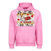 Fuchsia Pink tis' the season with cowhide tumbler tbs Urban Hoodie - TumblerDesignByShophia