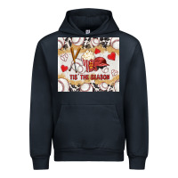 Navy tis' the season with cowhide tumbler tbs Urban Hoodie - TumblerDesignByShophia