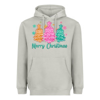 Moon Dust merry christmas glitter trees Heavyweight Hoodie - MaliasSmallBusiness