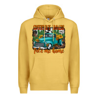Antique Gold country roads take me home old western truck Premium Hoodie - Jasminsmagicworld