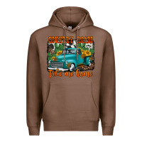 Chestnut country roads take me home old western truck Premium Hoodie - Jasminsmagicworld