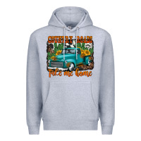 Country Roads Take Me Home Old Western Truck Premium Hoodie | Teevron