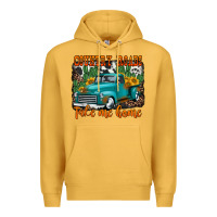 Mustard country roads take me home old western truck Premium Hoodie - Jasminsmagicworld