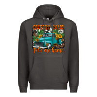 Smoke country roads take me home old western truck Premium Hoodie - Jasminsmagicworld