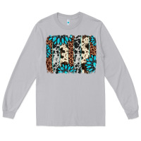 Moon Dust gemstone leopard cowhide brushstroke Long Sleeve Tee - AdoDesignShop