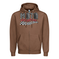 Chestnut moto mama Zipper Hoodie - MaliasSmallBusiness