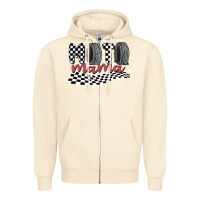 Sandshell moto mama Zipper Hoodie - MaliasSmallBusiness