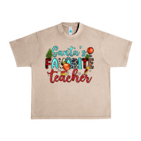 French Oak santa s favorite teacher Urban Heavy Tee - JahusDesignShop