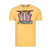 Vintage Mustard loaded tea junkie Vintage Tee - CowhideDigitalArt
