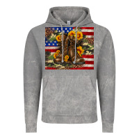 Cloud Rock Army USA lag leopard camouflage sunflower 20oz Vintage Hoodie - Neo Western