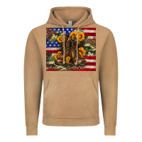 Army Usa Lag Leopard Camouflage Sunflower 20oz Vintage Hoodie | Teevron