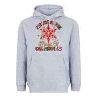 Heather Grey believe in the magic of christmas Heavyweight Hoodie - MaliasSmallBusiness