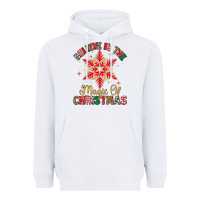 White believe in the magic of christmas Heavyweight Hoodie - MaliasSmallBusiness
