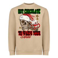 Mushroom hot chocolate to warm your soul Heavyweight Sweatshirt - FaDigitalArtStudio