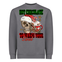 Storm hot chocolate to warm your soul Heavyweight Sweatshirt - FaDigitalArtStudio