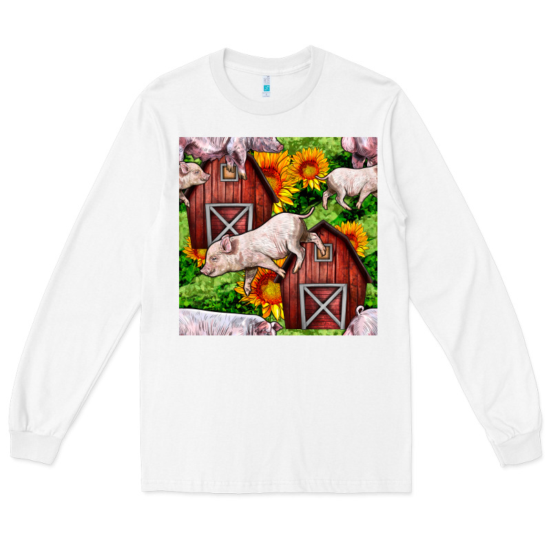 Mama And Baby Pig Long Sleeve Tee by BundleAndBundleShop | Teevron