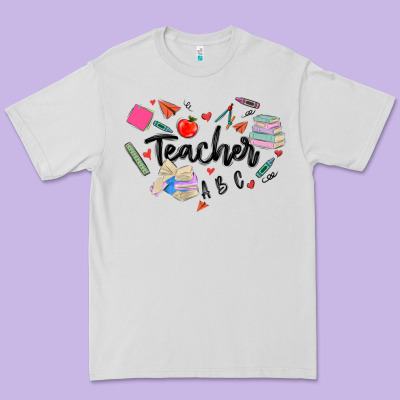 Premium Tee teacher heart