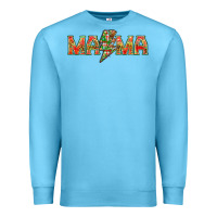Ocean Blue Mama Christmas lightning bolt Premium Sweatshirt - NancyCooperArtShop