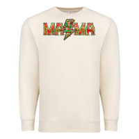 Sandshell Mama Christmas lightning bolt Premium Sweatshirt - NancyCooperArtShop