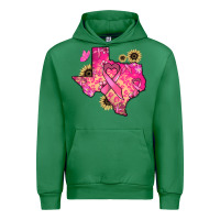 Emerald Texas map Cancer Urban Hoodie - HowdyJamesFarm