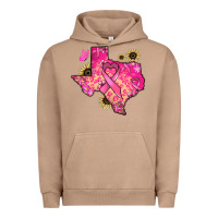 Pigment Burro Texas map Cancer Urban Hoodie - HowdyJamesFarm