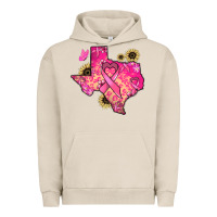 Pigment French Oak Texas map Cancer Urban Hoodie - HowdyJamesFarm
