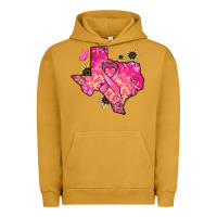 Pigment Peanut Butter Texas map Cancer Urban Hoodie - HowdyJamesFarm