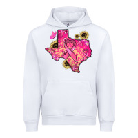 White Texas map Cancer Urban Hoodie - HowdyJamesFarm