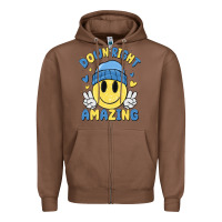 Chestnut down right amazing Zipper Hoodie - MaliasSmallBusiness