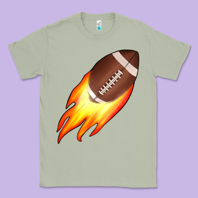 American Football Classic Tee Designed By Jahusdesignshop