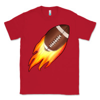 Red american football Classic Tee - JahusDesignShop