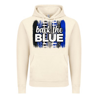 Vintage Artic Back the blue brushstrokes Vintage Hoodie - Neo Western
