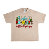French Oak santa s favorite softball player Urban Heavy Tee - JahusDesignShop