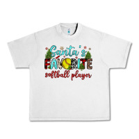 Santa S Favorite Softball Player Urban Heavy Tee | Teevron